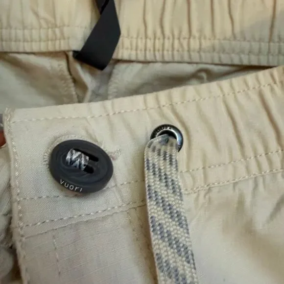 $98 Vuori Ripstop pants size small milkweed - Picture 6 of 8